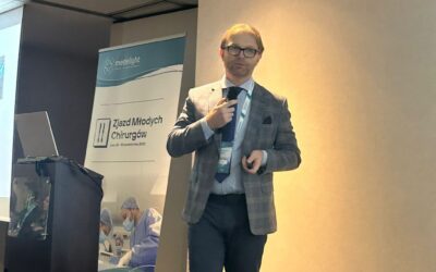 Wykład podczas II Zjazdu Młodych Chirurgów, Łódź 10/2023