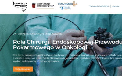 Cykl webinarów — Endoskop dla chirurgów i&nbsp;gastroenterologów interesujących się endoskopią.